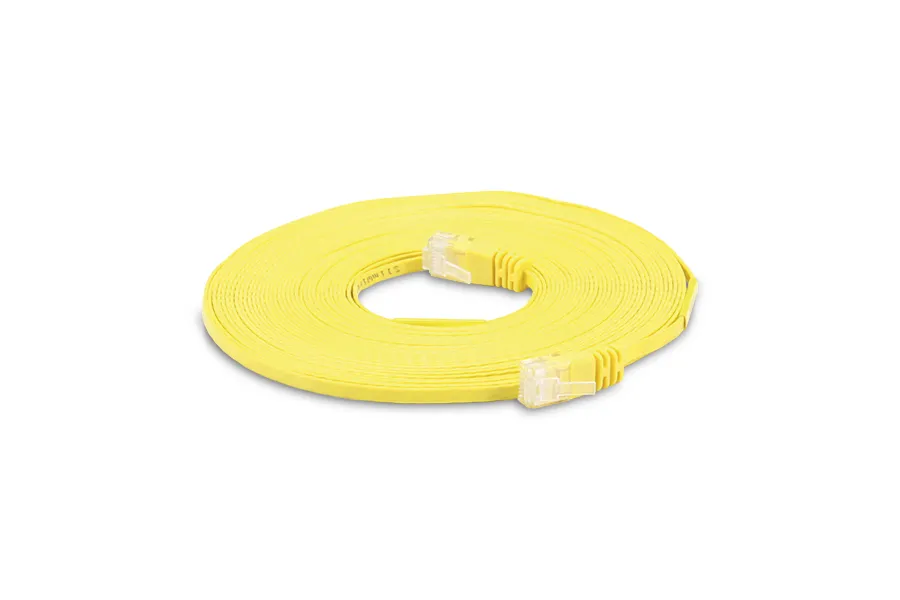 SlimWire-UTP-gelb-10m